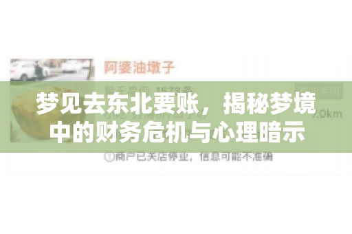 梦见去东北要账，揭秘梦境中的财务危机与心理暗示