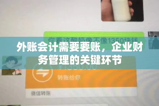 外账会计需要要账,企业财务管理的关键环节 外账会计需要要账,企业财务管理的关键环节