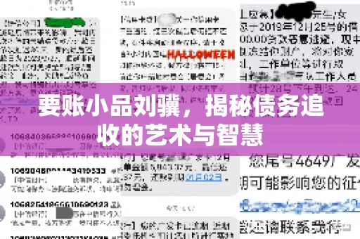 要账小品刘骥,揭秘债务追收的艺术与智慧 要账小品刘骥,揭秘债务追收的艺术与智慧