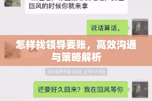 怎样找领导要账，高效沟通与策略解析