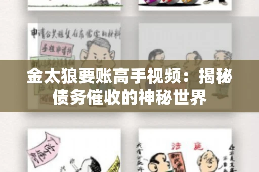 金太狼要账高手视频：揭秘债务催收的神秘世界