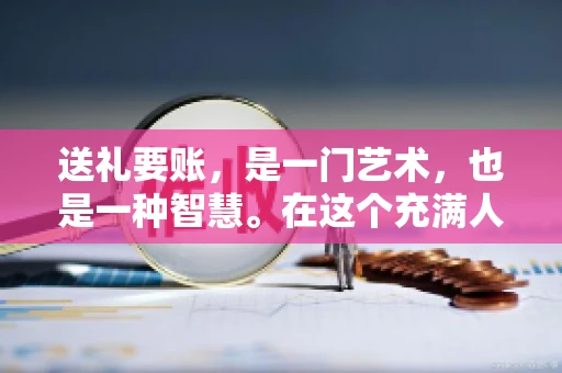送礼要账，是一门艺术，也是一种智慧。在这个充满人情世故的社会里，送礼要账的文案，既要体现出诚意，又要兼顾到策略。今天，我就来和大家聊聊这个话题，希望能给大家带来一些启发。